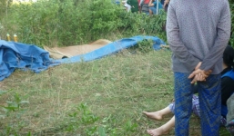 Phát hiện một phụ nữ chết lõa thể ở nghĩa địa