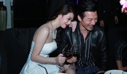 Khánh My công khai thể hiện tình cảm với Trần Bảo Sơn trong sinh nhật