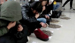 Sinh viên ăn vặt trong lớp bị giảng viên phạt cắn 50kg hạt hướng dương