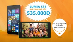 Mua Lumia 535 có giá chỉ 535.000 đồng
