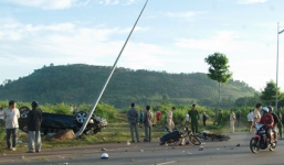 Vụ CSGT lái BMW hất tung công an tuần tra: Xe BMW dùng biển của Camry