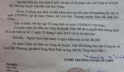 Kỳ lạ người chết bỗng dưng bị 'kết án'