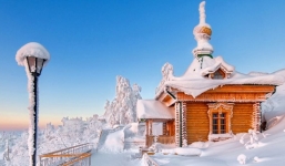 Mùa đông phủ trắng xứ bạch dương