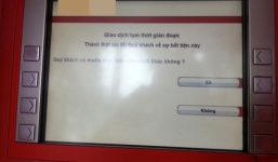 Từ mai, 12/12, ngân hàng để ATM hết tiền sẽ bị phạt 15 triệu đồng