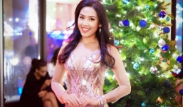 Nguyễn Thị Loan rạng rỡ đón giáng sinh sớm tại Miss World