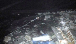 Hiện trường vụ nổ lớn khi chế thuốc pháo ở Nghệ An