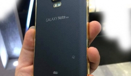 Samsung Galaxy Note Edge mạ vàng xuất hiện tại Việt Nam