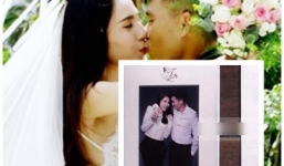 Thiệp cưới “độc đáo” của Thủy Tiên - Công Vinh