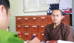 Bắt giữ đối tượng cải trang nhà sư để lừa tiền công đức