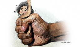 Chồng say đánh vợ dã man,vô nhân tính