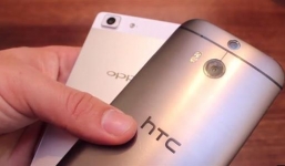 Oppo R5 và HTC One M8: 'Thiếu nữ' mảnh dẻ bên cạnh 'mẫu nam' mạnh mẽ