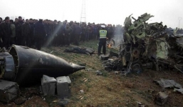 Rơi máy bay quân sự Trung Quốc, ít nhất hai người thiệt mạng