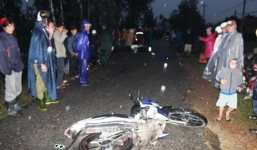 Bị tai nạn tử vong khi đến trường đón con