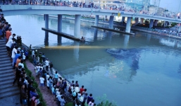 Cụ ông 92 tuổi nhảy xuống kênh Tàu Hủ tự tử