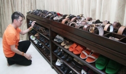 Những tủ giầy chục tỷ của đại gia ăn chơi Việt Nam