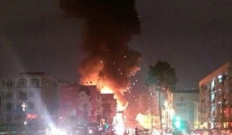 Cháy lớn ở trung tâm Sài Gòn, một người tử vong