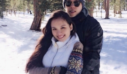 Hoa hậu Diễm Hương bất ngờ gặp sự cố trước ngày sinh