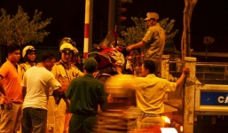 TP.HCM: Lái xe phân khối lớn gây tai nạn, thách thức cả CSGT