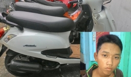 Băng cướp ép xe cướp xe máy, túi xách của người đi đường