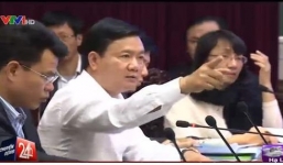 Clip: Bộ trưởng Thăng tức giận cảnh cáo nhà thầu Trung Quốc