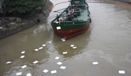 Chưa xử lý hết số dầu tràn của nhà máy nhiệt điện Uông Bí