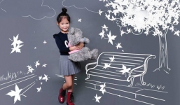 Mẫu nhí quốc tế Hà Thiên Trang xuất hiện trên màn ảnh xứ Hàn