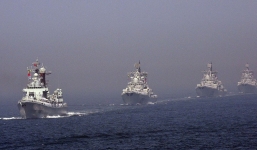 Trung Quốc đưa quân tập trận sát Triều Tiên