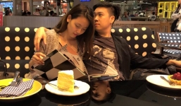 Lê Hiếu hạnh phúc bên bạn gái xinh đẹp kém 11 tuổi