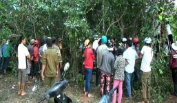 Tá hỏa phát hiện người đàn ông tử vong trong rừng