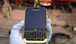 Ngắm phiên bản BlackBerry mạ vàng đẳng cấp