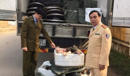 Phát hiện vụ vận chuyển 1,4 tấn chân trâu bò thối