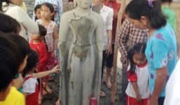 Thực hư tin đồn 'tượng Phật bằng vàng' nổi giữa đồng Chó Ngáp