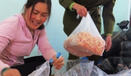 Thu giữ 340kg mực khô được làm giả từ sắn