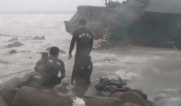 Tàu cá Trung Quốc bị chìm trên biển Hàn Quốc, 10 thủy thủ mất tích