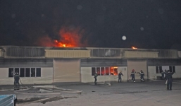 Cháy lớn tại Sân golf Đà Nẵng, hàng trăm xe điện bị thiêu rụi