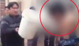 Nam thanh niên trộm gà bị trói té nước giữa trời lạnh