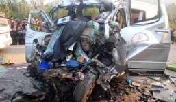 Video: Cận cảnh tai nạn thảm khốc tại Thanh Hóa