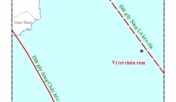 Động đất 2.9 độ Richter ngoài khơi vịnh Bắc Bộ
