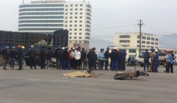 Hà Tĩnh: Xe tải 'hổ vồ' cán chết nam thanh niên