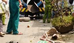 Xe bồn bất ngờ phát nổ như bom, 2 người trọng thương