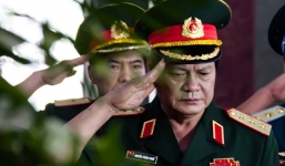 Vụ rơi máy bay quân sự UH1: Tiễn đưa 4 quân nhân hy sinh