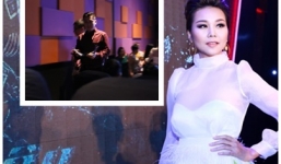 Bạn trai tin đồn lặng lẽ đến ủng hộ Thanh Hằng ra mắt phim mới