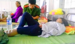 Xe công nông lật, 2 người chết 9 người bị thương