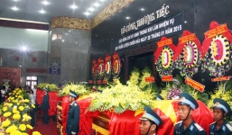 Vụ rơi máy bay quân sự UH1: Thăng hàm cho 3 chiến sĩ