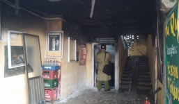 Cháy tập thể Thành Công, người phụ nữ mang bầu vừa chạy vừa kêu cứu