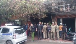 Video: Hiện trường vụ cháy nhà A3 tập thể Thành Công