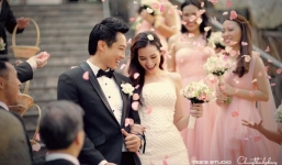 Trọn bộ ảnh cưới đẹp lung linh của Hoa hậu Trúc Diễm và chồng Việt kiều