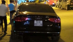 Audi đón Hồ Ngọc Hà gây tai nạn: Siêu xe giá 5 tỷ do Cường “đô la” đứng tên