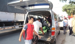 Bình Dương: Một thanh niên bốc cháy dữ dội trong phòng trọ