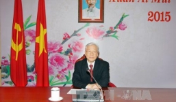 Tổng Bí thư Nguyễn Phú Trọng điện đàm với Chủ tịch Trung Quốc Tập Cận Bình